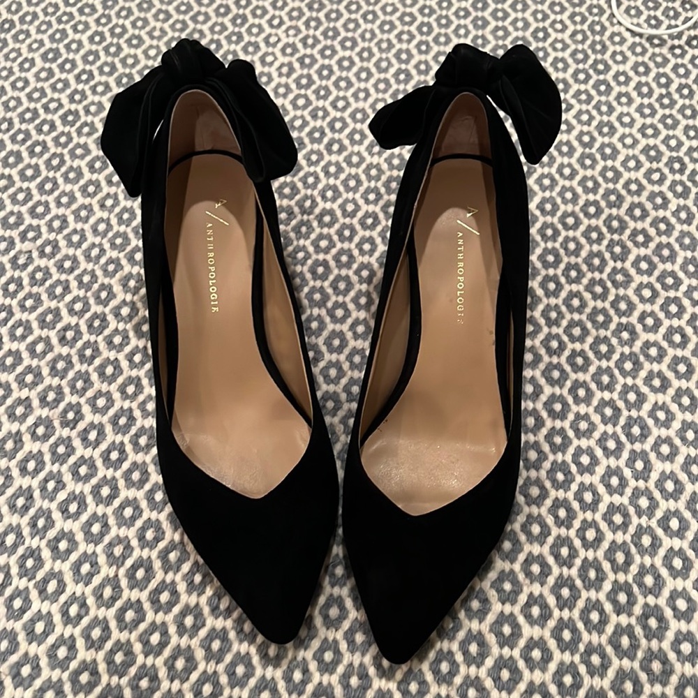 Anthro Black Heels